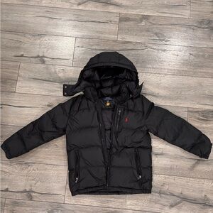 Polo by Ralph Lauren Kids Puffer Jacket in Black